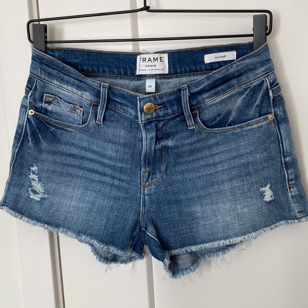 Frame Denim / Le Cutoff Jean Shorts Size 25